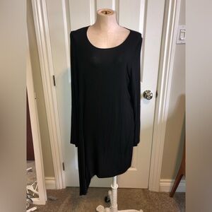 Bryn Walker Elegant Black Asymmetrical Dress